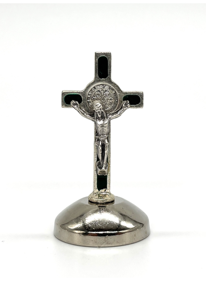 Mini Cruz de São Bento em metal