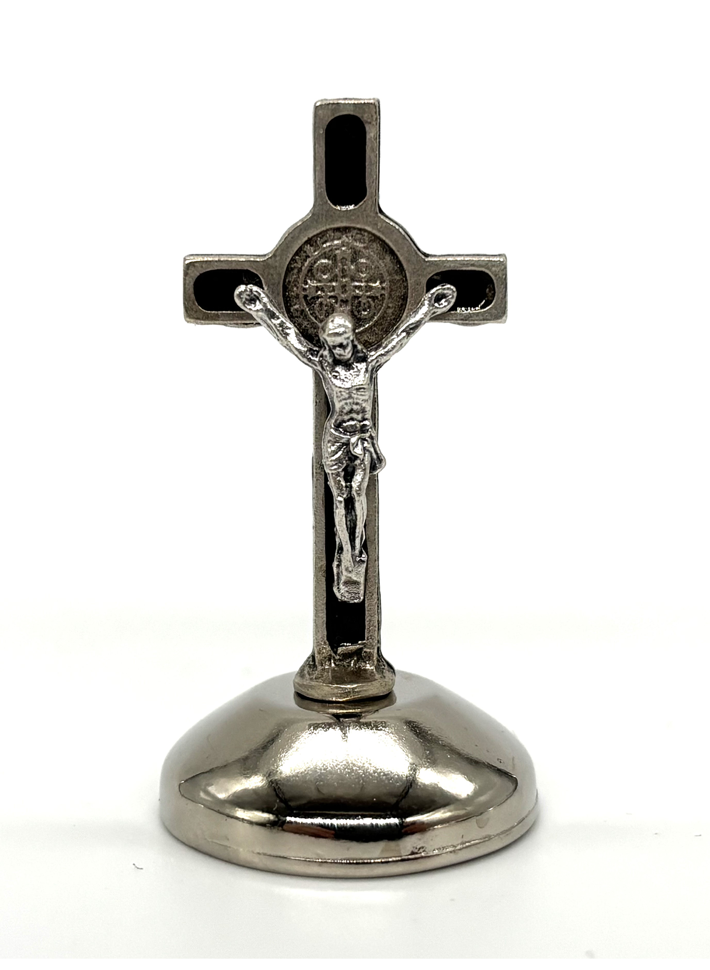 Mini Cruz de São Bento em metal