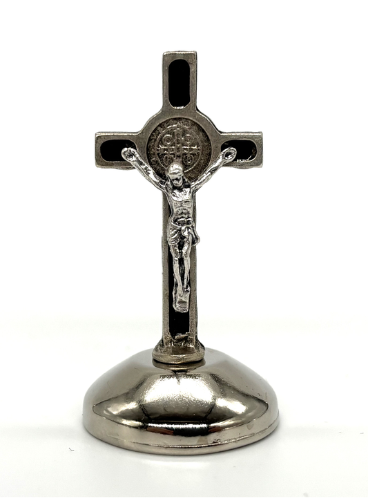Mini Cruz de São Bento em metal