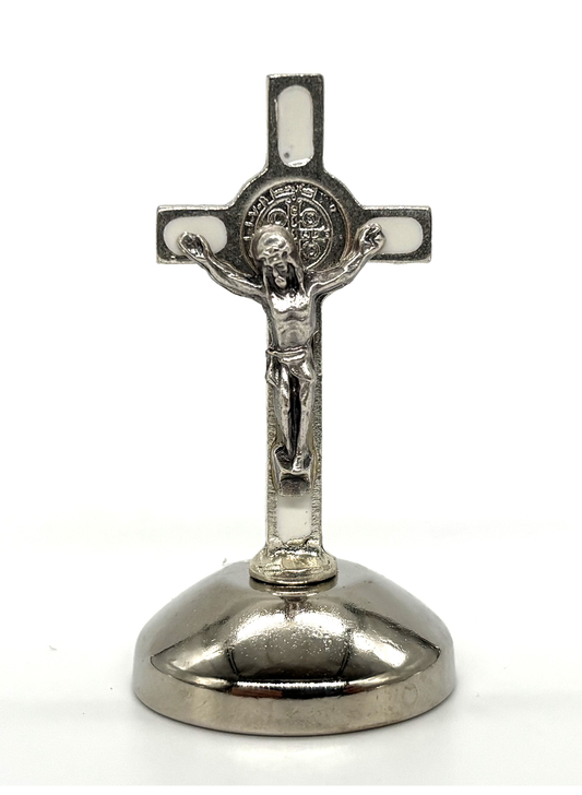 Mini Cruz de São Bento em metal