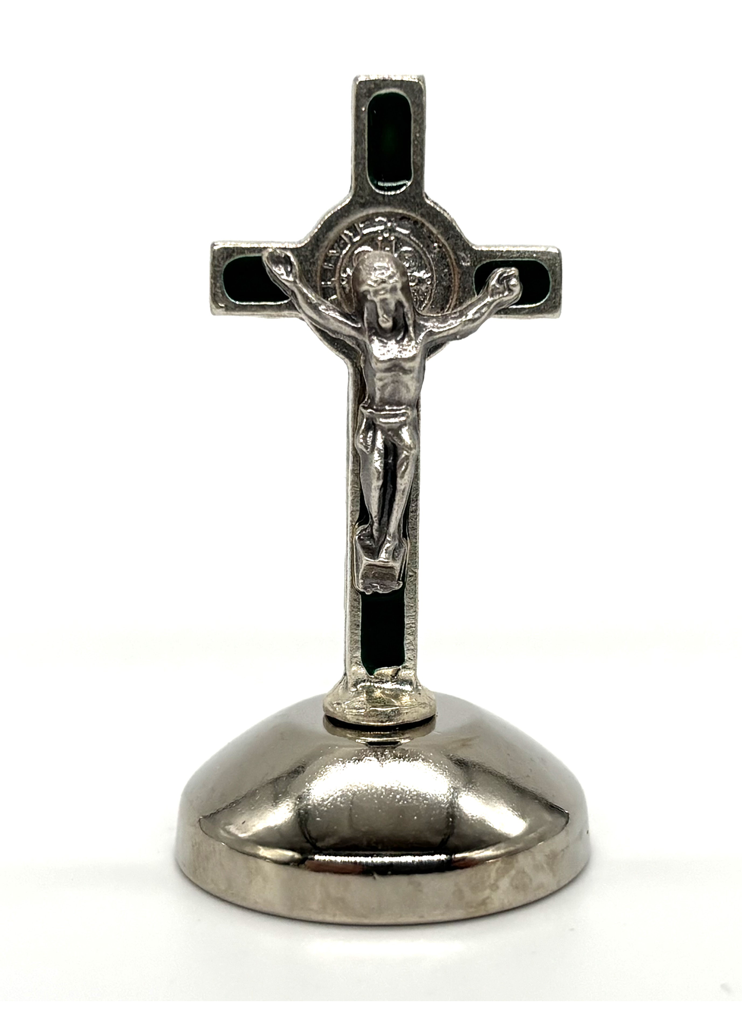 Mini Cruz de São Bento em metal