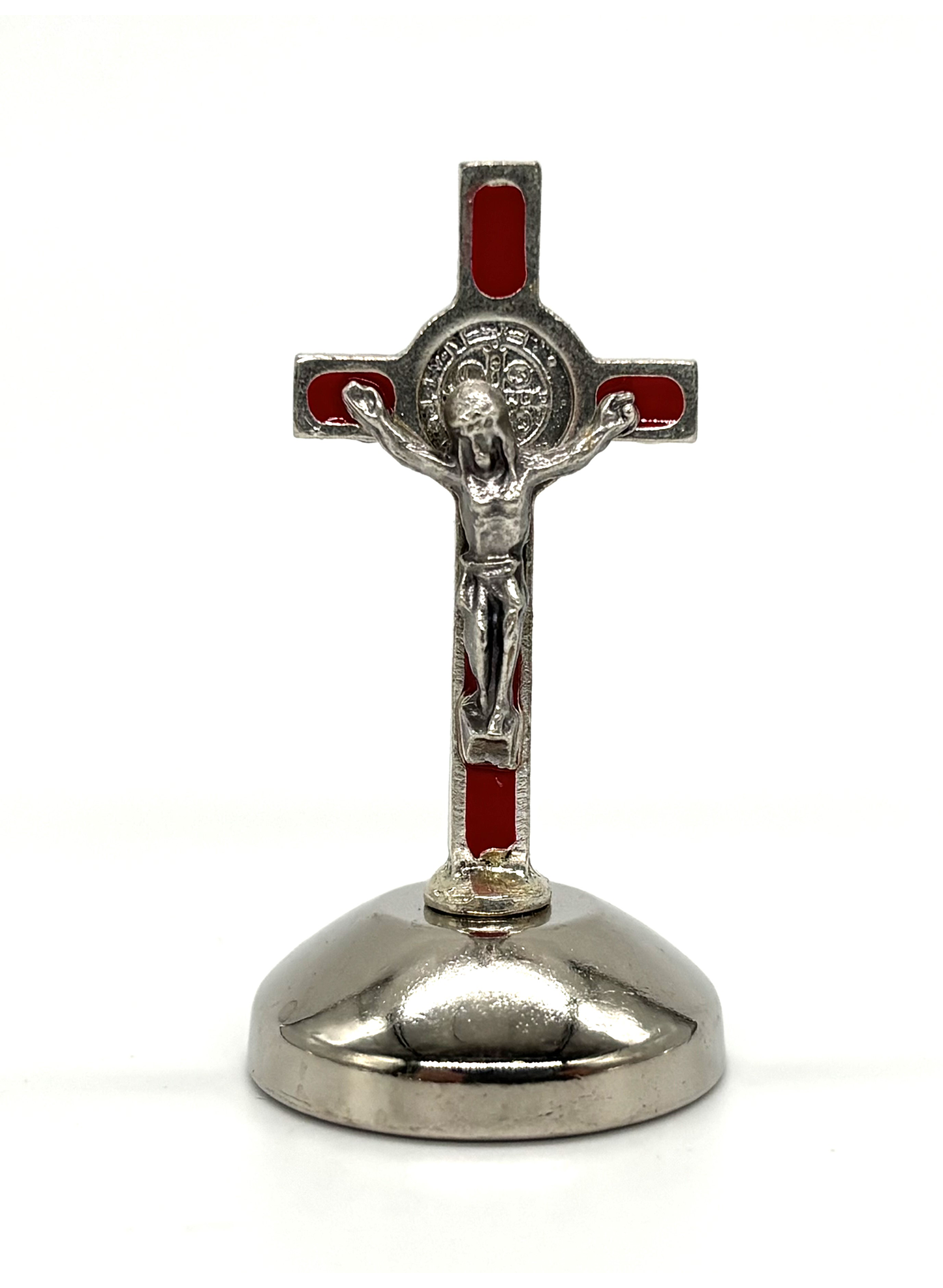 Mini Cruz de São Bento em metal