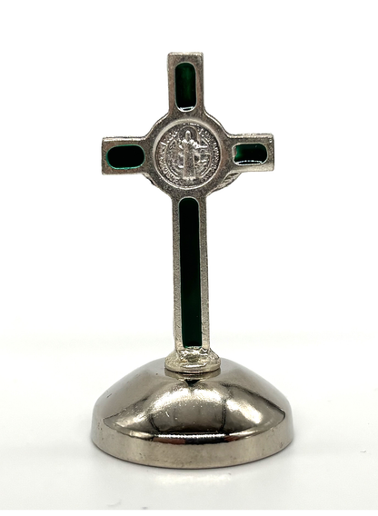 Mini Cruz de São Bento em metal
