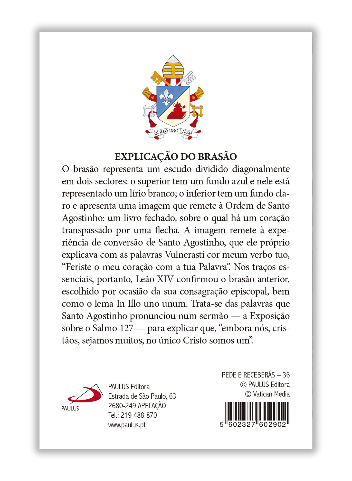 Pagela Papa Leão XIV - 10 un.