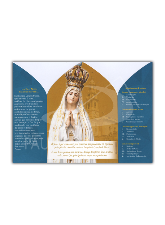 Oratório a Nossa Senhora de Fátima