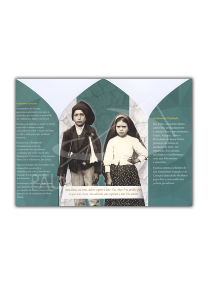 Oratório a São Francisco e Santa Jacinta Marto