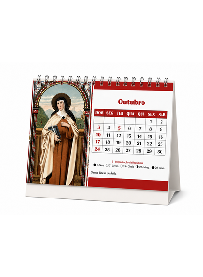 Calendário de Mesa 2027 – Santos