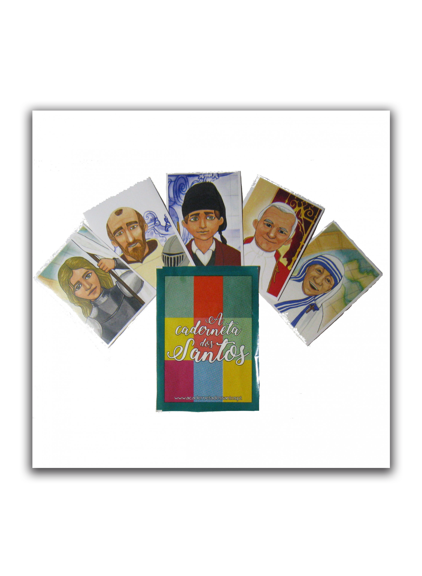 A caderneta dos Santos - Saqueta de cromos