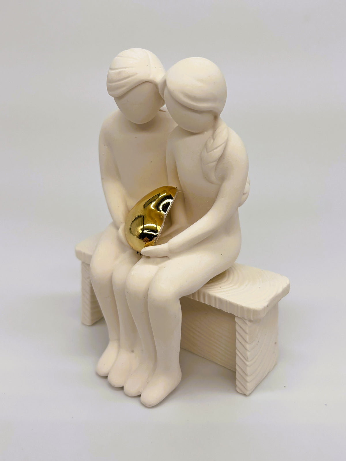 Imagem Casal com coração dourado