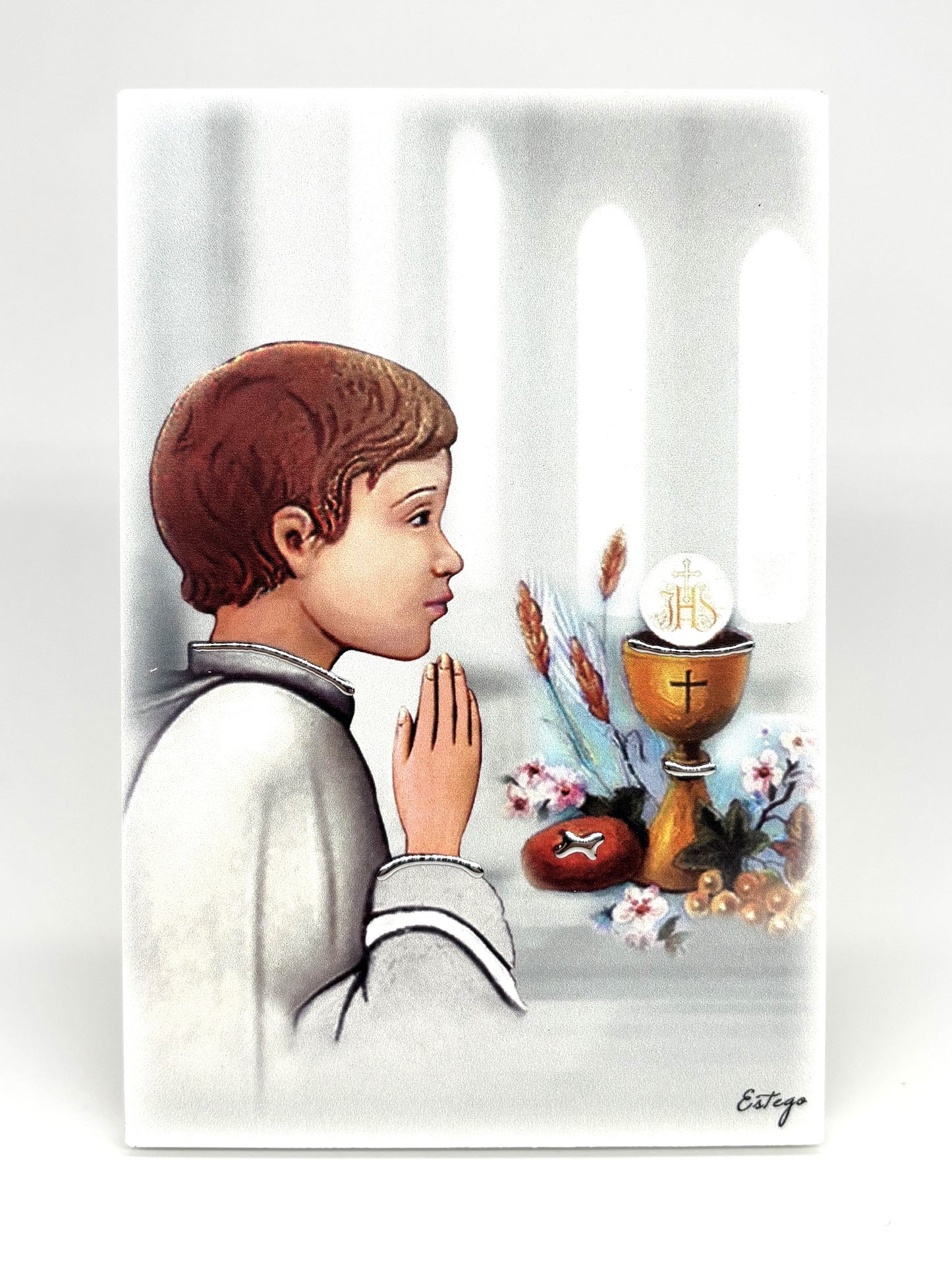 Quadro Primeira Comunhão - Menino