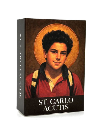 Terço São Carlo Acutis com caixa