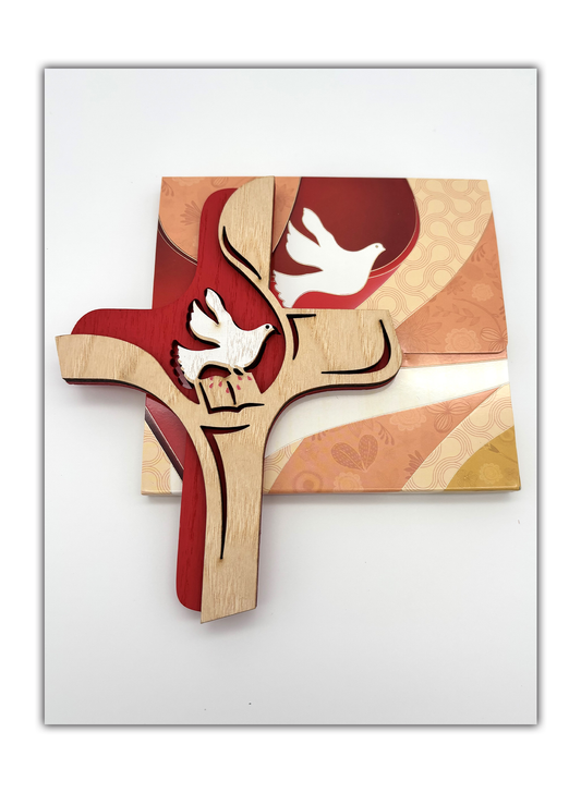 Cruz Confirmação com caixa