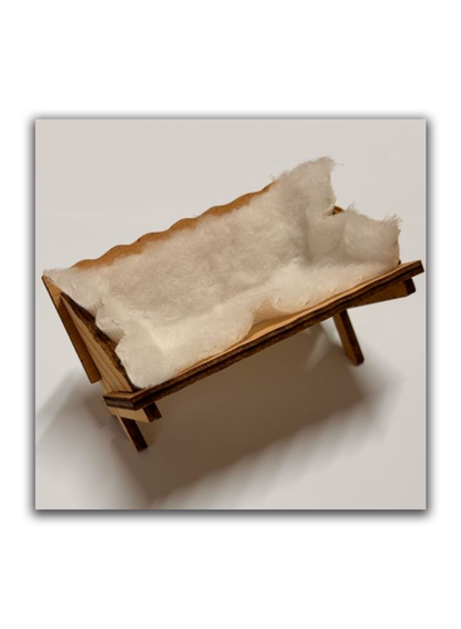 Manjedoura em madeira