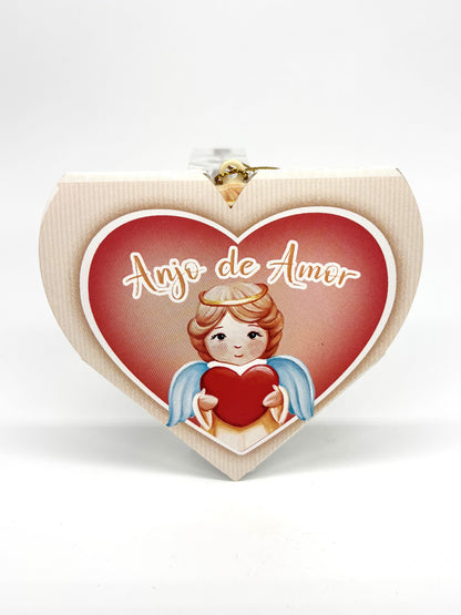 Enfeite de Natal e íman Anjo de Amor