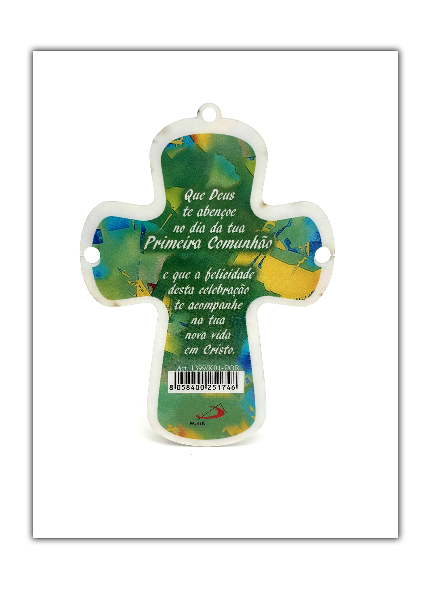 Cruz Primeira Comunhão com Pulseira