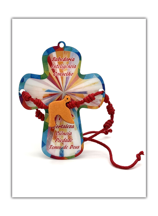 Cruz Confirmação com Pulseira