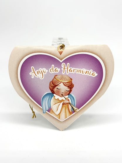 Enfeite de Natal e íman Anjo da Harmonia