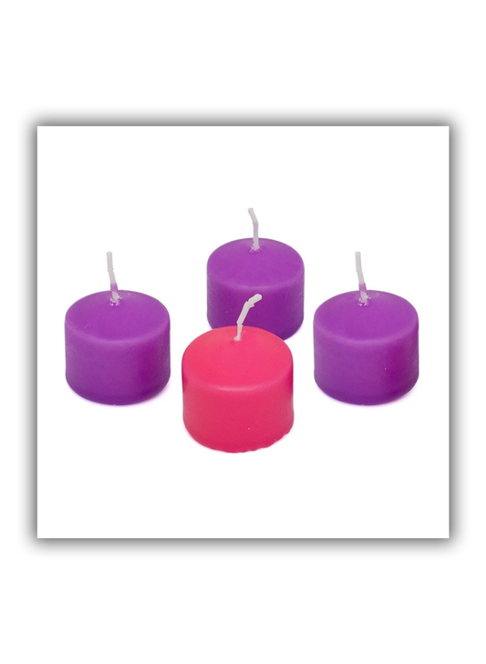 Velas do Advento para a famíla