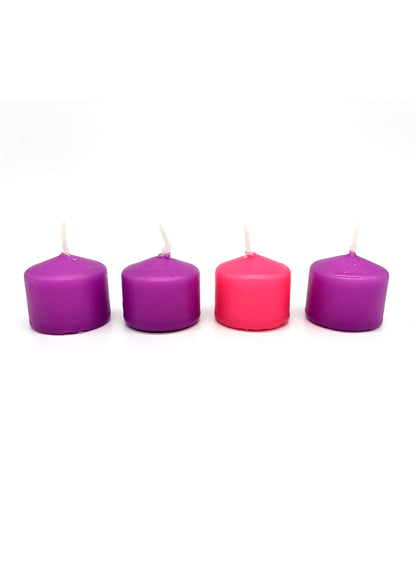Velas do Advento para a famíla