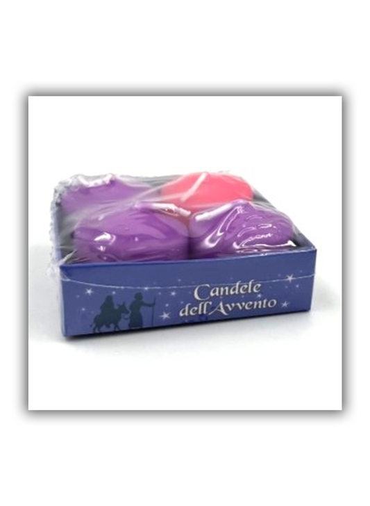 Velas do Advento para a famíla