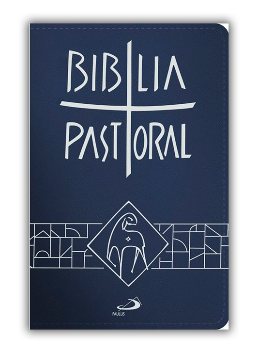 Bíblia Pastoral - Zíper Azul