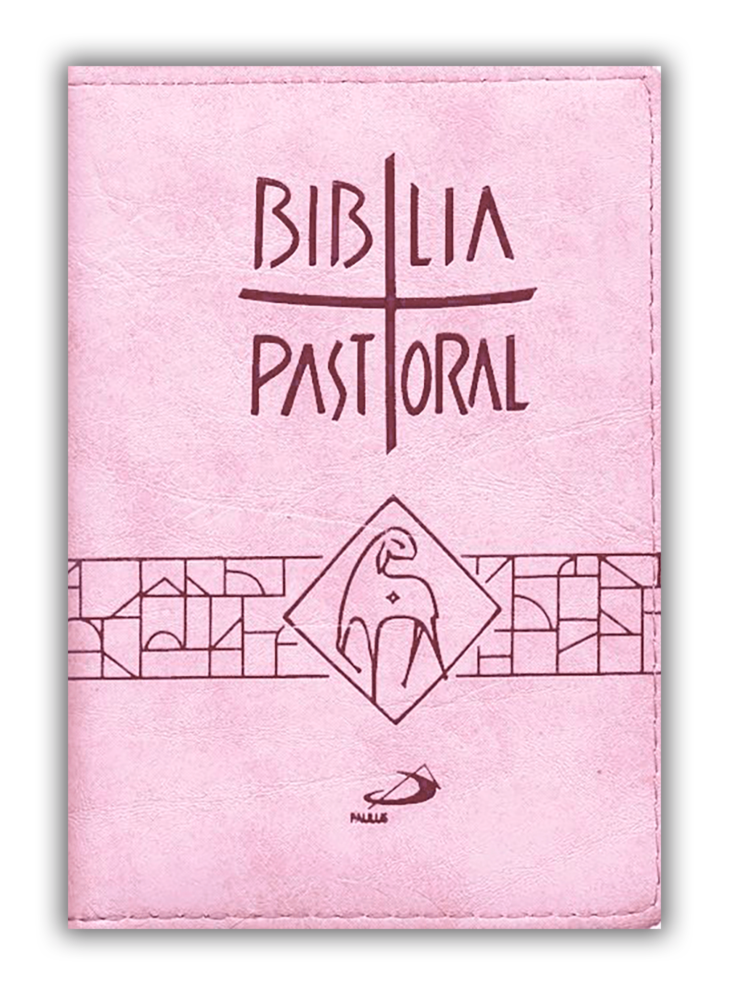 Bíblia Pastoral rosa - Zíper - bolso