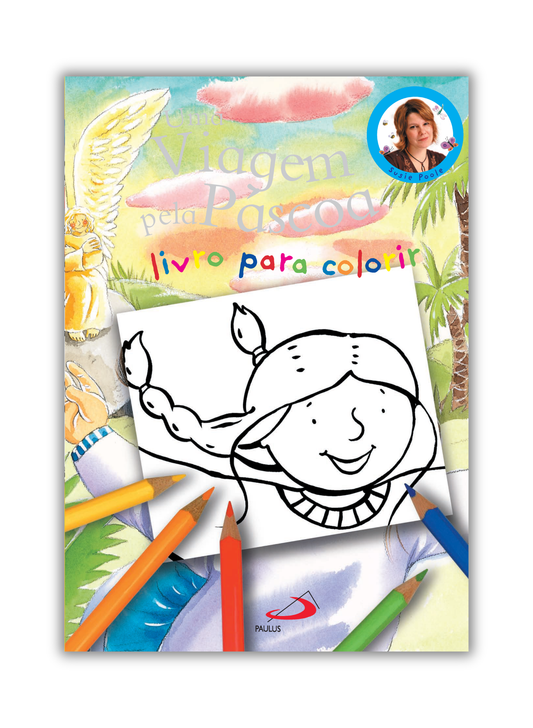 Uma viagem pela Páscoa (livro para colorir)