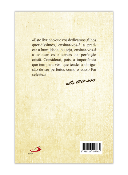 A prática da humildade - Papa Leão XIII