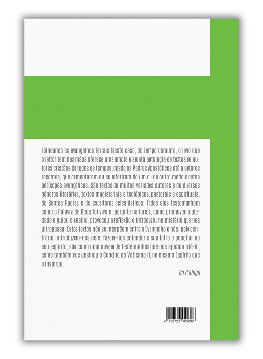 O Evangelho ferial lido na Tradição Cristã - Tempo Comum 1 (Semanas 1-17)