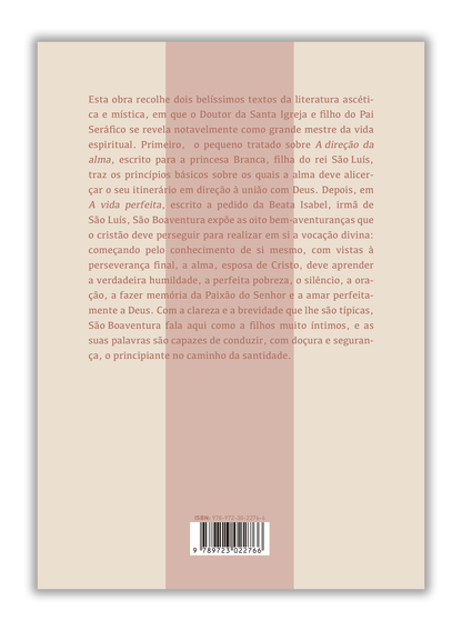 A Direção da Alma e a Vida Perfeita - São Boaventura