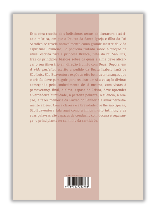 A Direção da Alma e a Vida Perfeita - São Boaventura