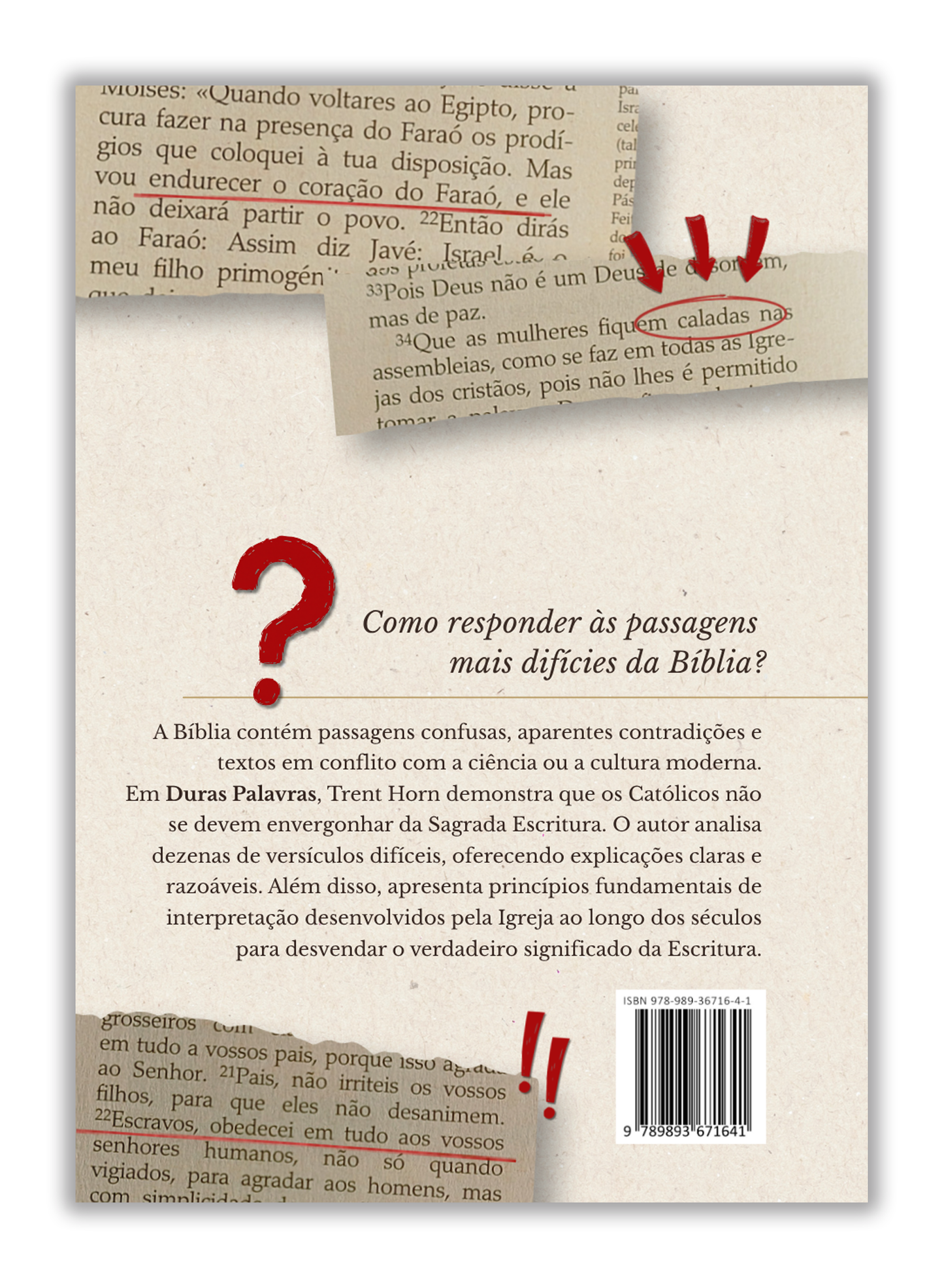 Duras Palavras - Uma abordagem católica para responder às dificuldades bíblicas