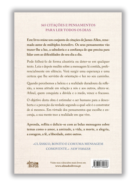 Minutos de Sabedoria - 365 textos inspiradores que vão transformar a sua vida todos os dias