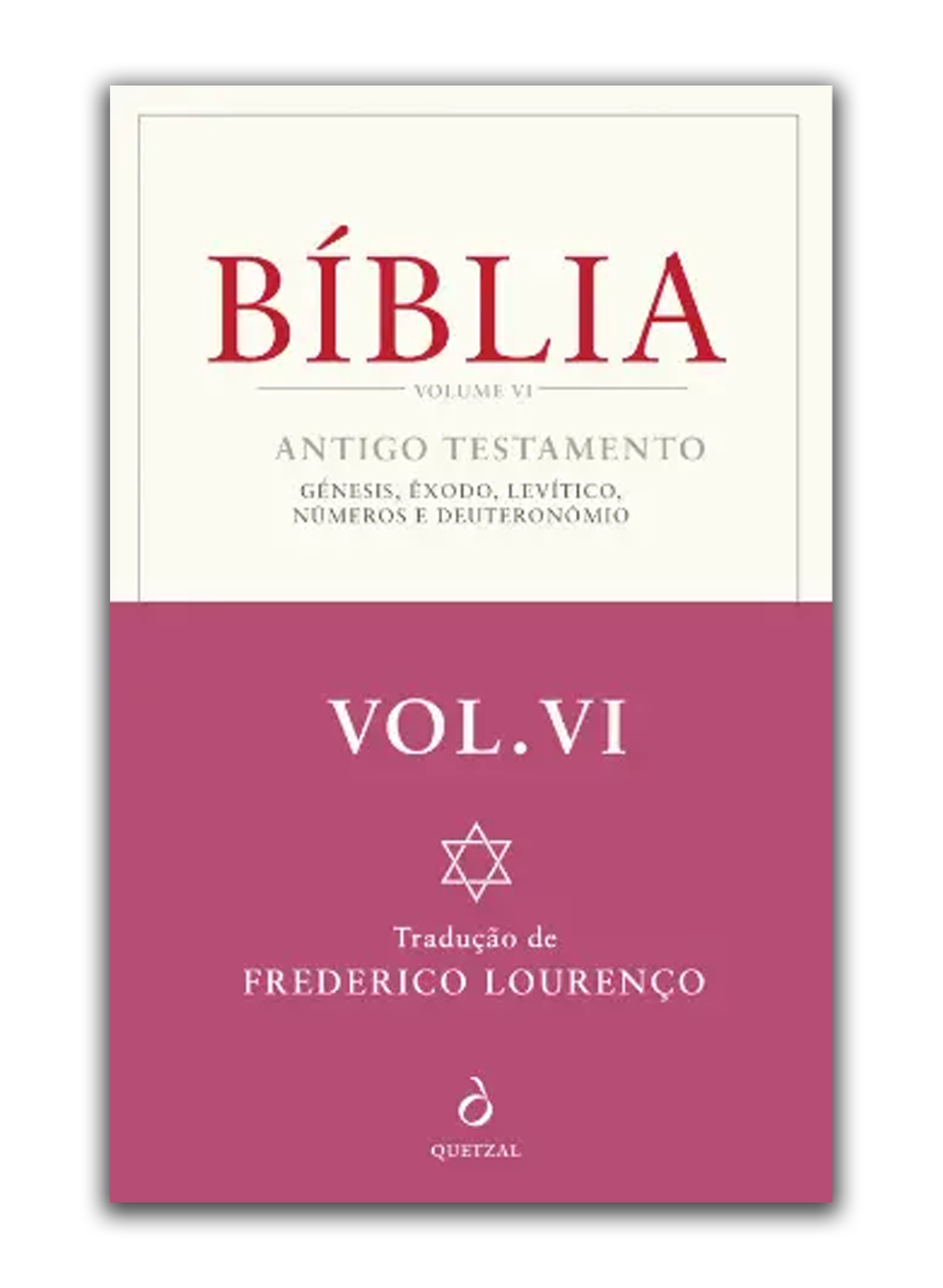 Bíblia - Volume VI - Antigo Testamento - Génesis, Êxodo, Levítico, Números e Deuteronómio