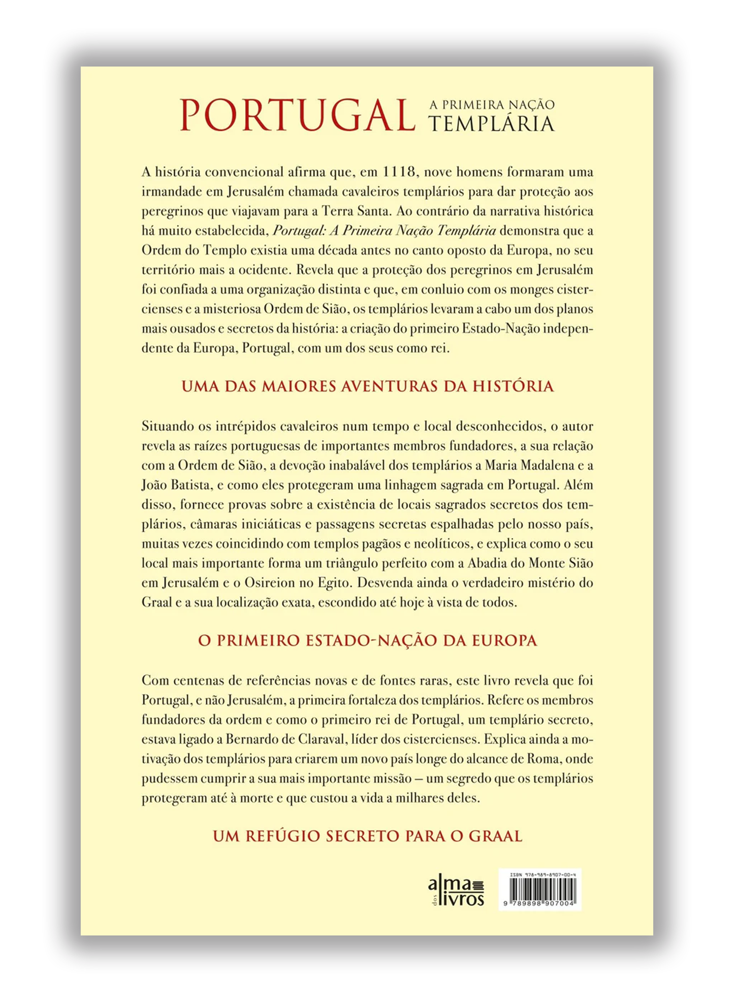 Portugal - A primeira nação templária