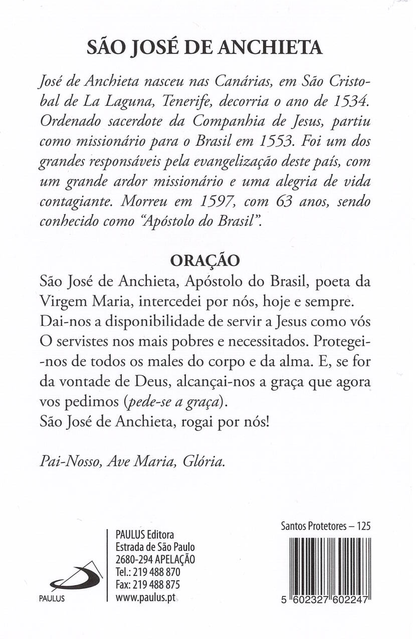 Pagela São José de Anchieta - 25 un.