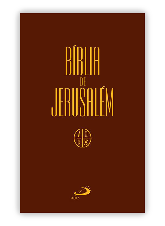 Bíblia de Jerusalém - Capa Cristal