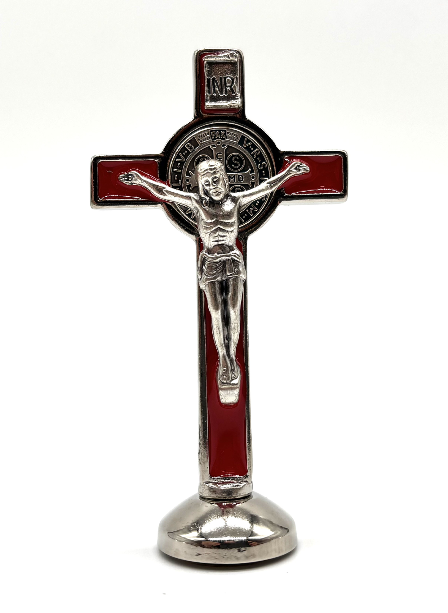 Crucifixo com Medalha de São Bento com base