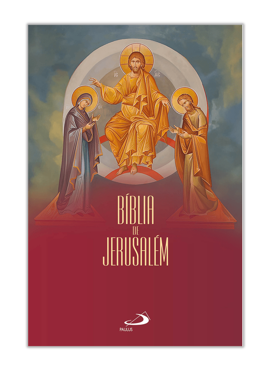 Bíblia de Jerusalém - Média Cristo - Capa mole