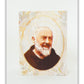 Terço São Padre Pio de Pietrelcina - Caixa em madeira