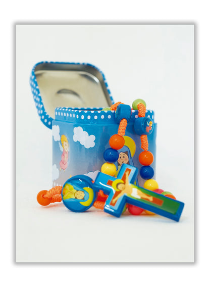 Terço Infantil - Caixa metálica