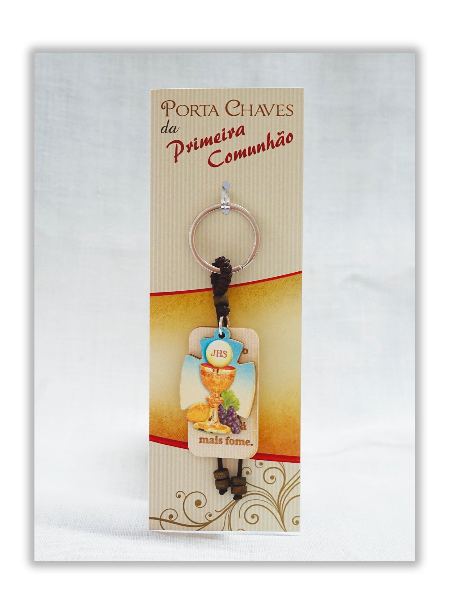 Porta-chaves da Primeira Comunhão