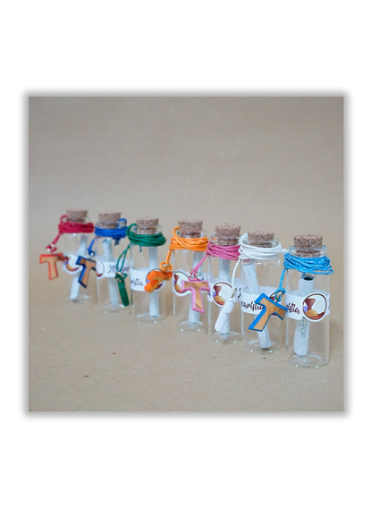 Garrafa com mensagem - Primeira Comunhão