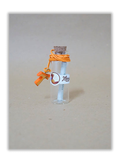 Garrafa com mensagem - Primeira Comunhão