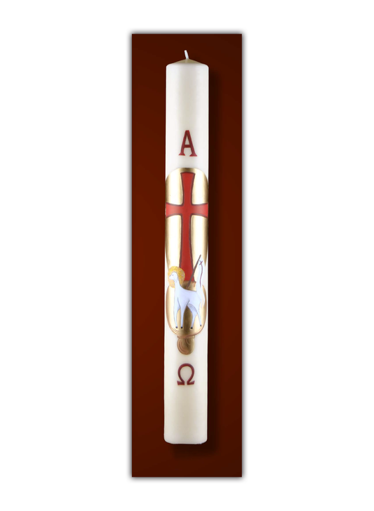 Círio Pascal – Modelo Cordeiro Glorioso