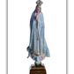 Imagem Nossa Senhora de Fátima - pintura clássica - 45 cm
