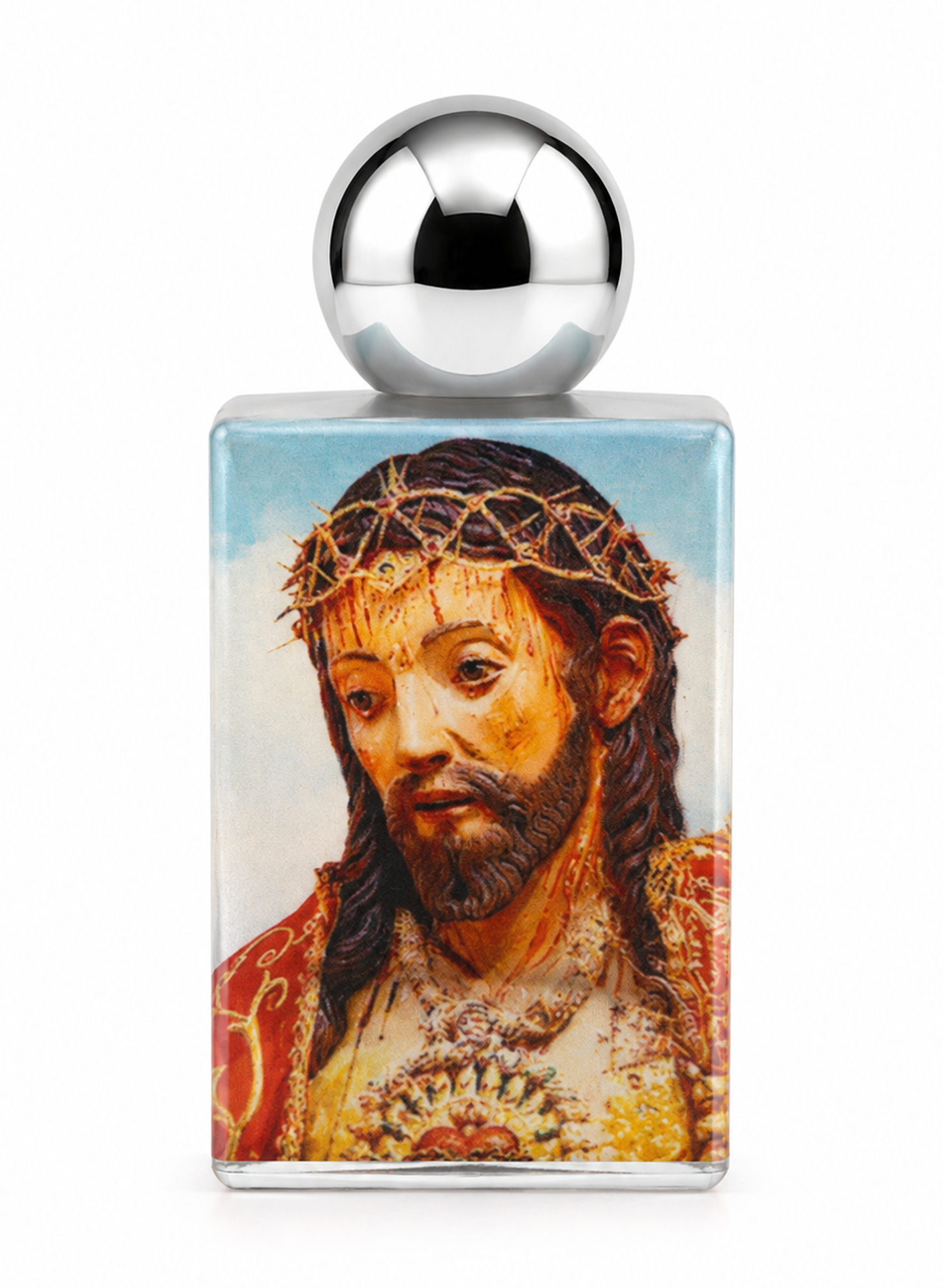Garrafa para água benta Santo Cristo dos Milagres