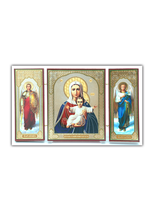 Trípticos Ícones Cristãos - Vários modelos - Maior