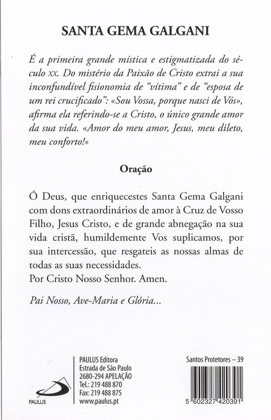 Pagela Santa Gema Galgani - 25 un.