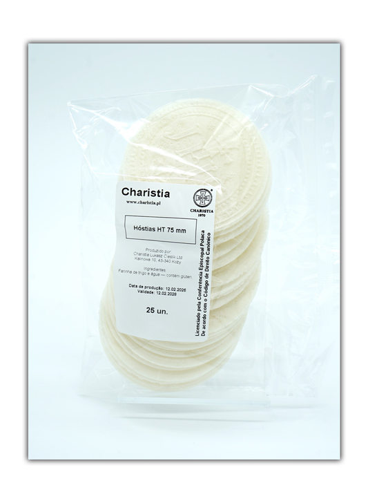 Hóstias 75 mm - Saco com 25 un.